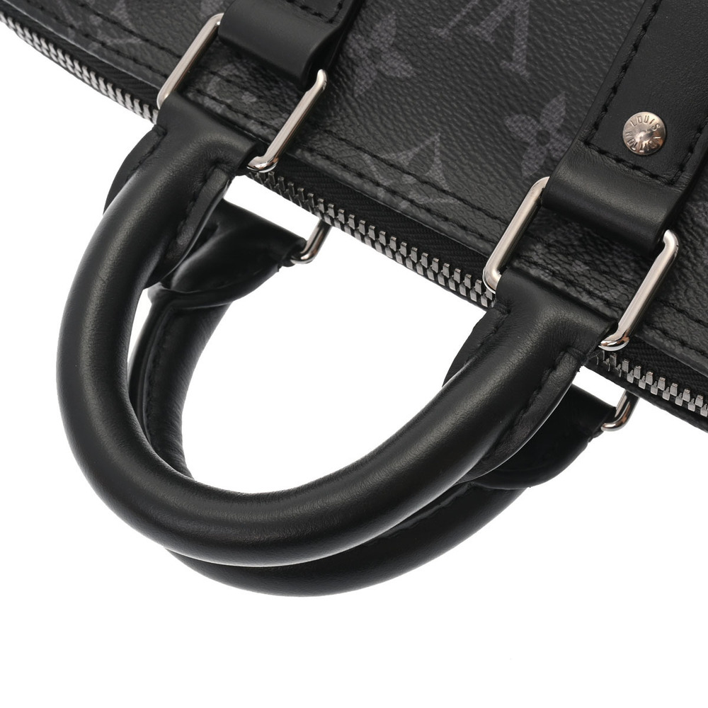Louis Vuitton Eclipse Monogram Keepall Black Bag Canvas - Picture 3 of 11